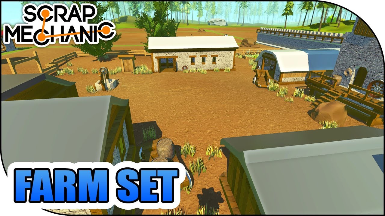 MEDIEVAL RANCH SET , Scrap Mechanic 