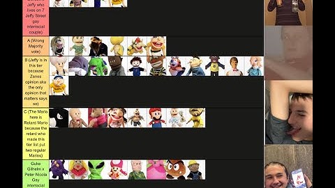 SML Tier List (My takes are the only right ones)