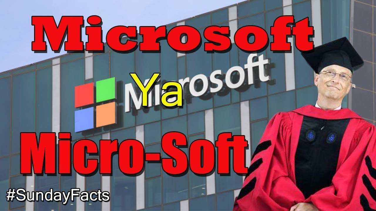 Microsoft ya Micro-Soft || SundayFacts|| Some interesting  fact of microsoft|| khojigeek