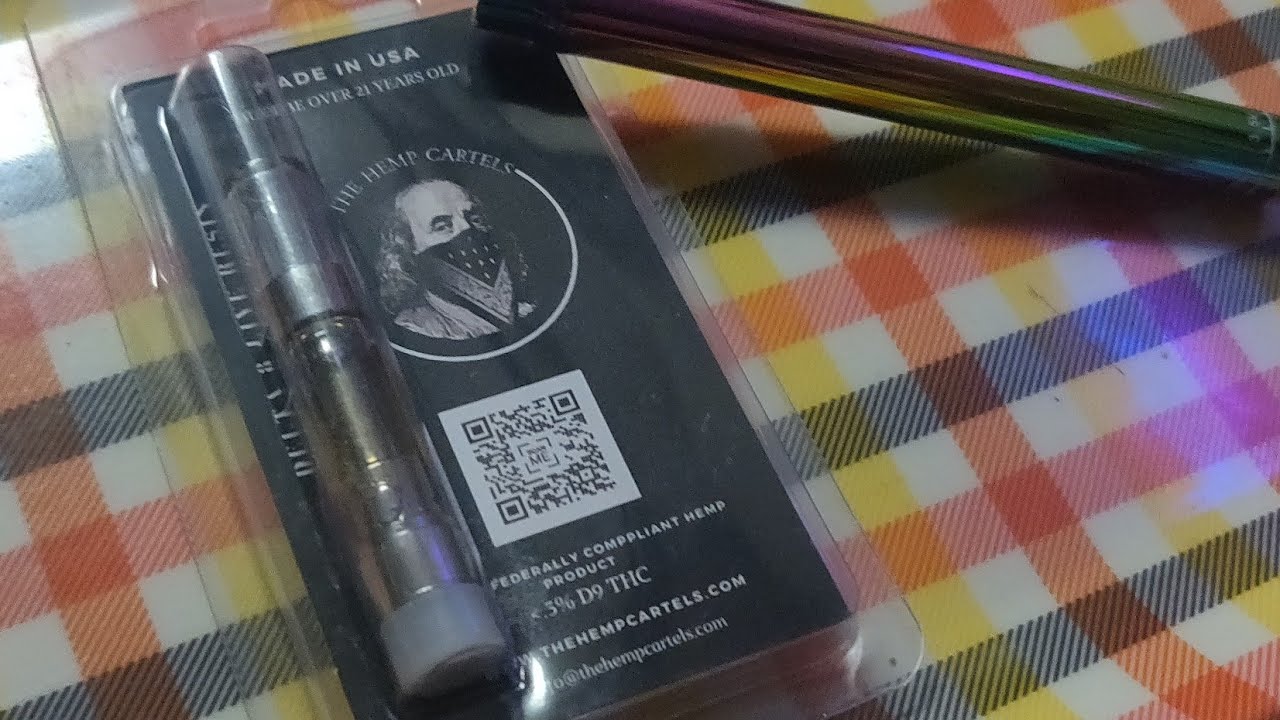 The Hemp Cartels Delta 8 & Live Resin Vape Cartridge GMO Cookies strain review! 🔥💯🔥