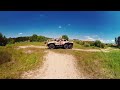 2 Blonde Girls - Nikky Dream + Izzy Delphine sexy pose with 6x6 Custom HUMMER - 360 VR