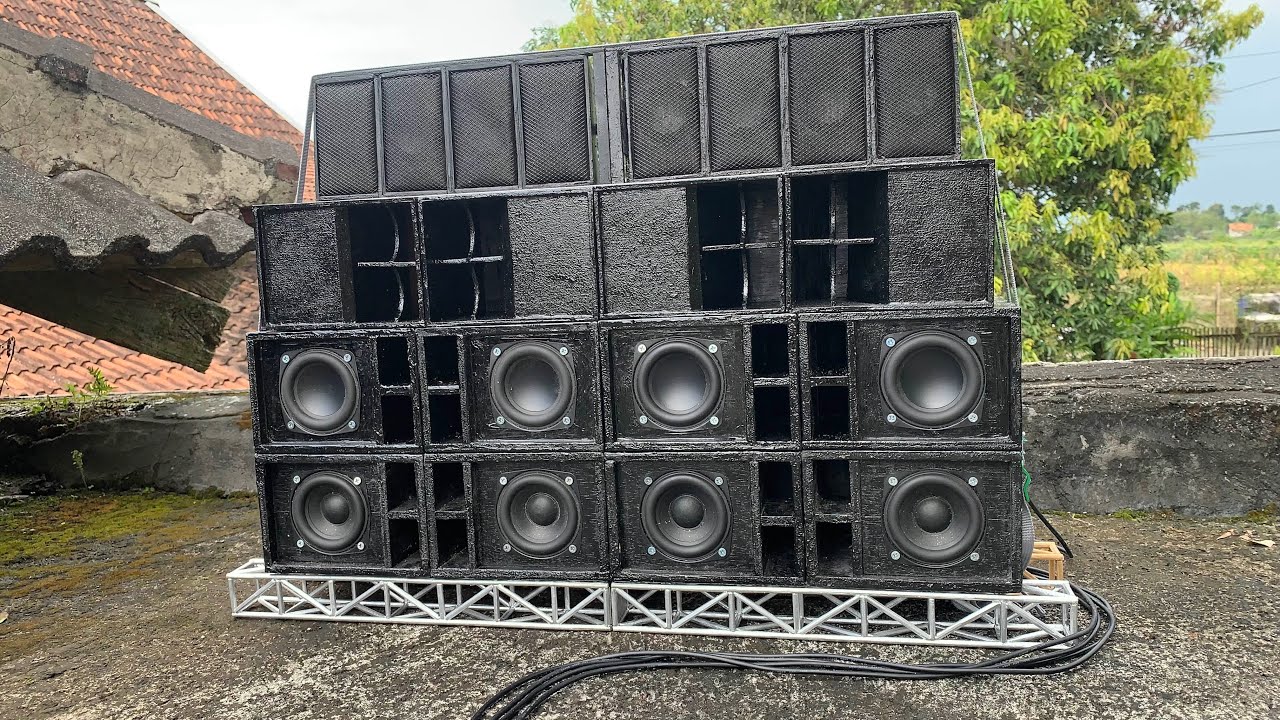 Cek Sound Miniatur Sound Horeg 12 Subwoofer