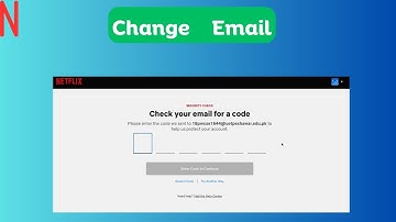 How to change Email on Netflix