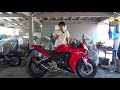 CBR400R参考動画：十分に良い加速力です。現代のスポーツバイク