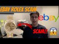 ALMOST SCAMMED OUT OF $5000 | EBAY ROLEX SCAM