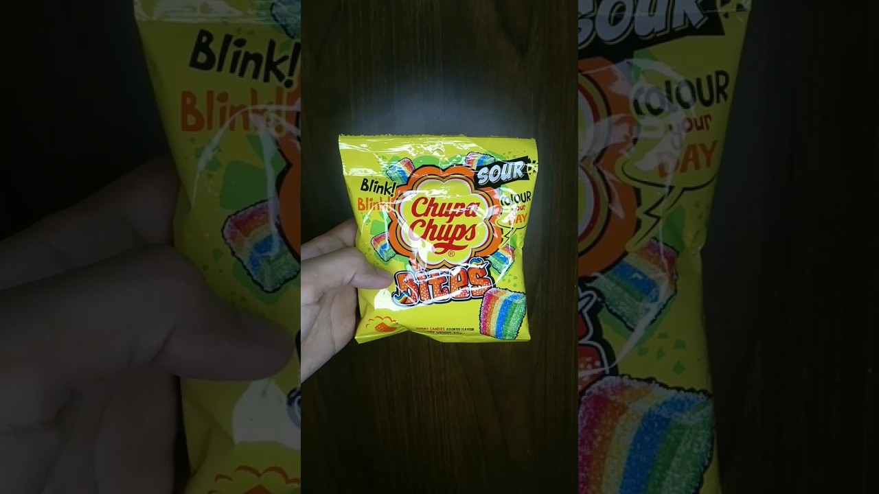 Chupa Chups Sour Bites Gummy Candies Assorted Flavour ₱32/$0.56