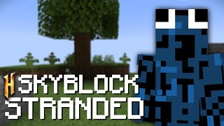 Trying Hypixel Skyblock LIVE! (Stranded)