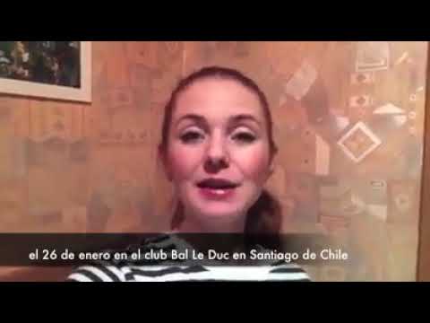Lena Katina (t.A.T.u.) anuncia su visita a Chile