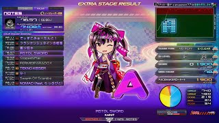 2P北斗八段】beatmania IIDX 34 ZINRAI ☆11 PISTOL SWORD EZc - YouTube