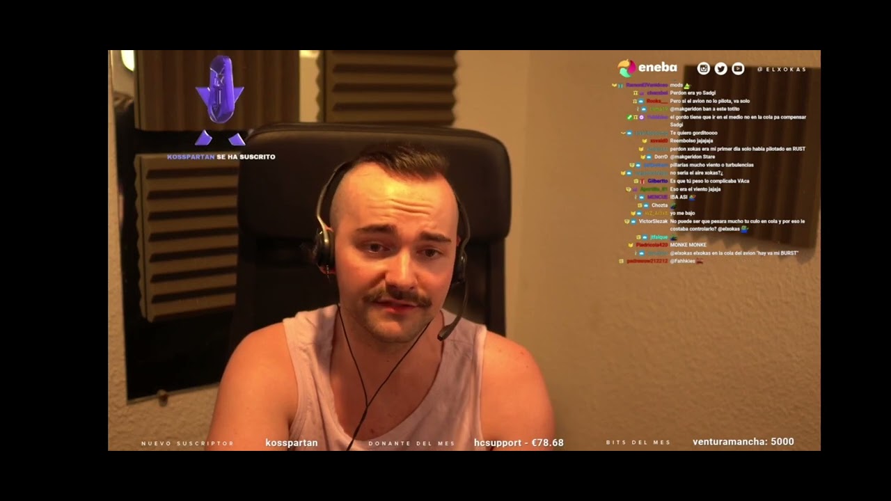 XOKAS insultando a un seguidor🤐😶