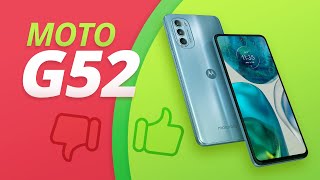 5 ✔ ventajas del Moto G 52 y 5 ❌desventajas