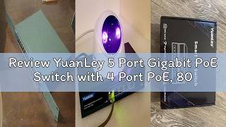 Review YuanLey 5 Port Gigabit PoE Switch with 4 Port PoE, 802.3af/at 78W Built-in Power, Fanless Met