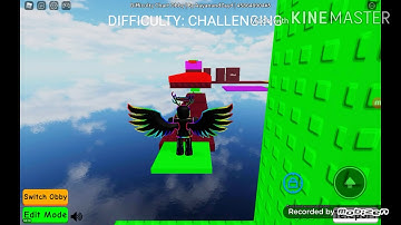 I Made A Difficulty Chart Obby In Obby Creator | Part 1