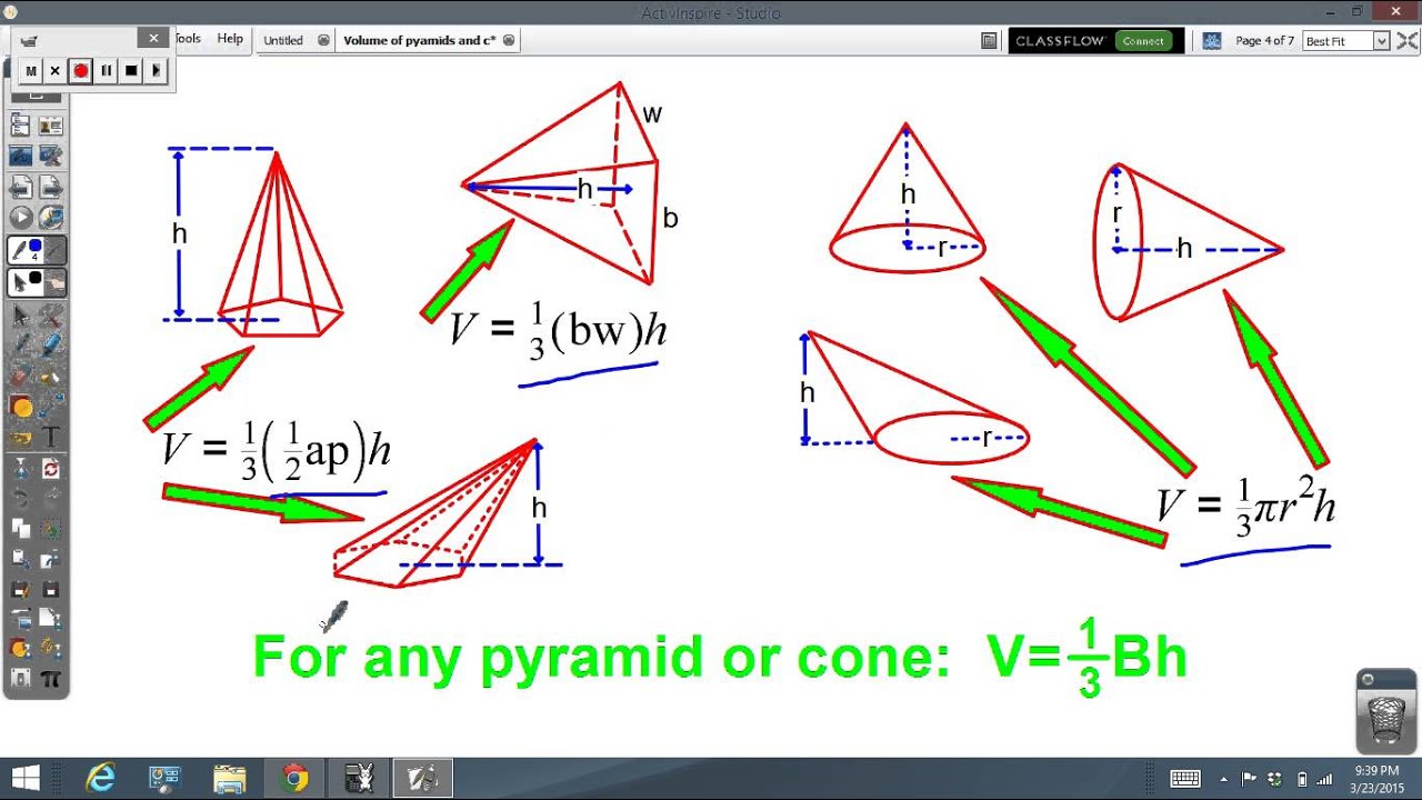 Volumes Of Pyramids And Cones 11 5 YouTube volumes-of-pyramids-and-cones-11-5-youtube
