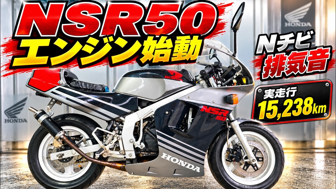 ホンダ NSR50 純正オリジナルペイント POSHリミッターカット/社外