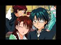 Echizen ryouma x ryuzaki sakuno cute moment  tennis no oujisama