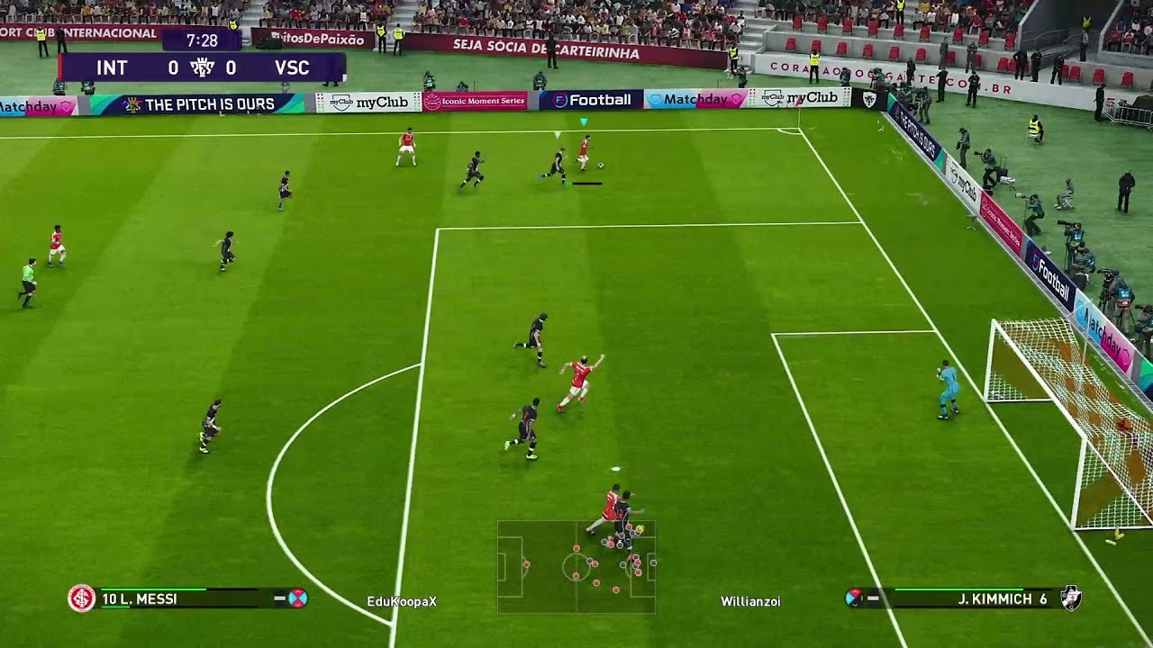 eFootball PES 2021 (Online) - Xbox Series S gameplay (PT-BR)