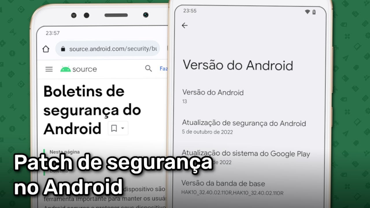 Patch de segurança no Android - YouTube