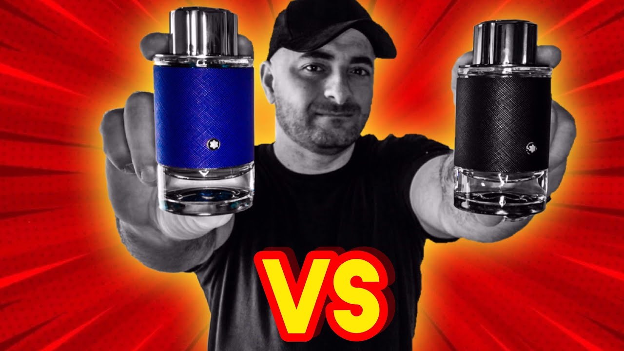 MONTBLANC EXPLORER vs MONTBLANC EXPLORER ULTRA BLUE FRAGRANCE COLOGNE