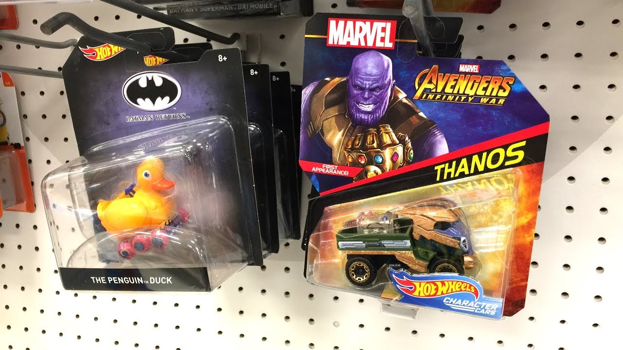 thanos car hot wheels