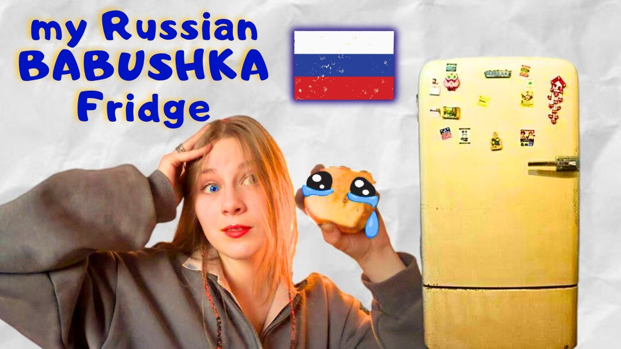 WHAT'S IN MY RUSSIAN *Babushka* FRIDGE? 🍏 - Food prices In Russia today! 🇷🇺