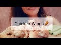 ASMR Mukbang - Eating Crispy Chicken Wings 🍗🥒 *No Talking* Georgian Talking In The End 🙈