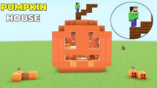How to make Pumpkin House in Minecraft (Tutorial)