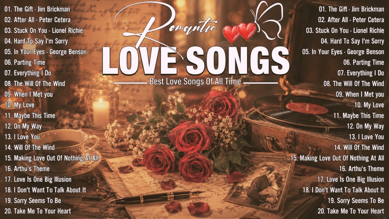 Oldies But Goodies Love Songs - Chicago, Jim Brickman, Cher