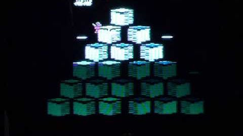 QBert played on Atari 2600 until 115450