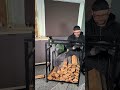 Metall Brennholzregal Montage https://amzn.to/3ImzNuI