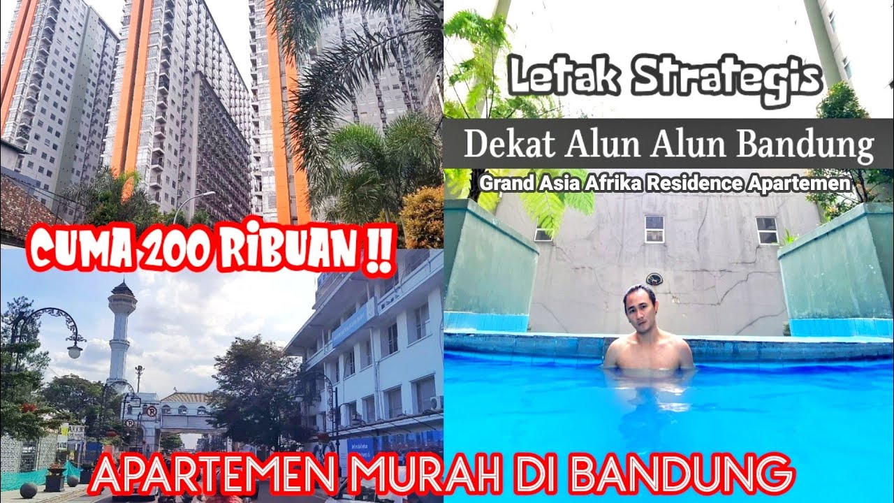 APARTEMEN MURAH DEKAT ALUN ALUN BANDUNG !! Grand Asia Afrika Residence Apartemen