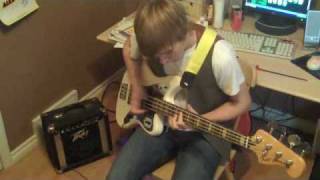 Dan on his NEW FENDER JAGUAR BASS!!!