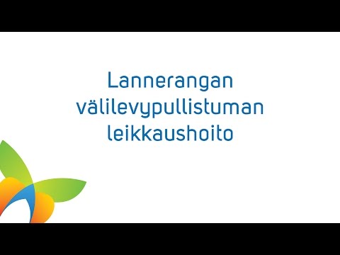 Video: Tarvitseeko välilevytyrän leikkausta?