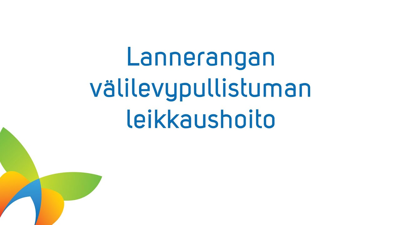 Lannerangan välilevypullistuman leikkaushoito
