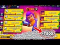 I Got 15500 TOKENS NONSTOP With SMITH! 60 QUESTS! 35 TIERS + Box Opening Pass - Brawl Stars