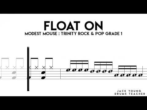 Float On - Trinity Rock & Pop Drums Grade 1