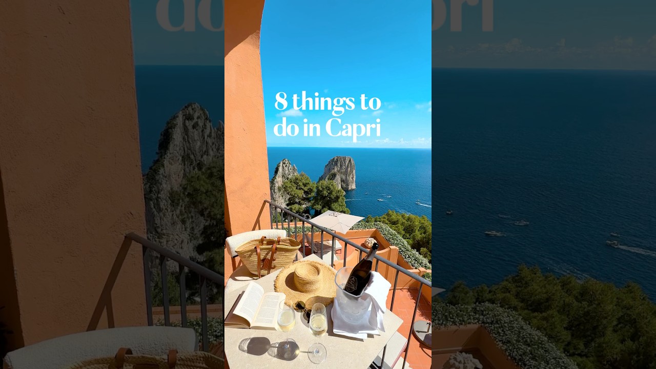 8 best things to do in Capri, Italy 🇮🇹 #capri #italytravel #amalficoast