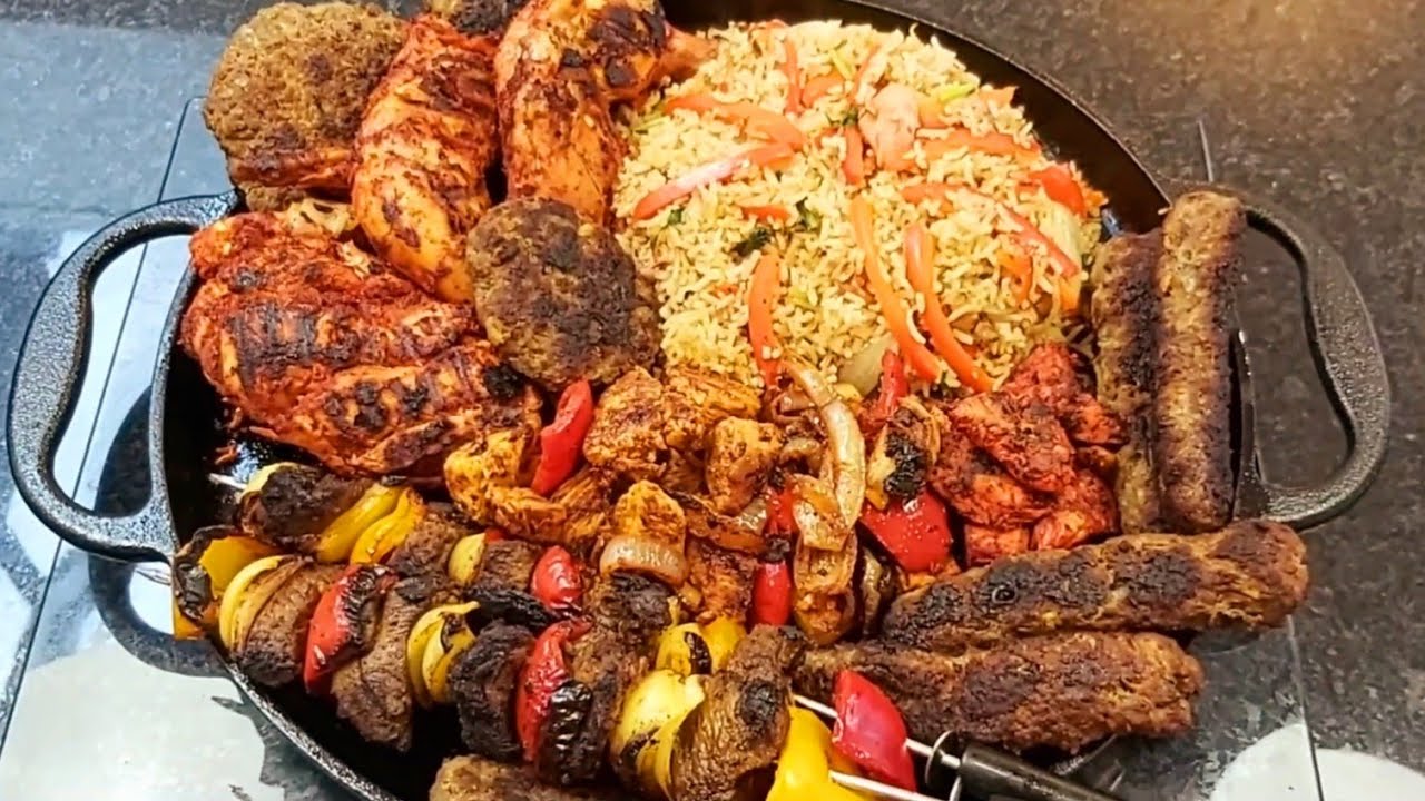 TAWA GRILL /large mixed grill tawagrill tawachickenrecipe YouTube