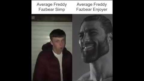 Average Freddy Fazbear Simp vs Average Freddy Fazbear Enjoyer