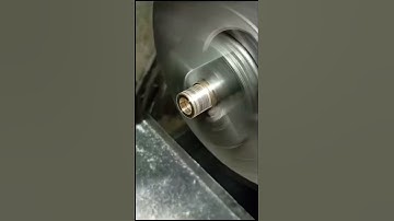 Brass Bush Cutting in Diamond Tol #shortvideos #machinary #lathemachine #automobile