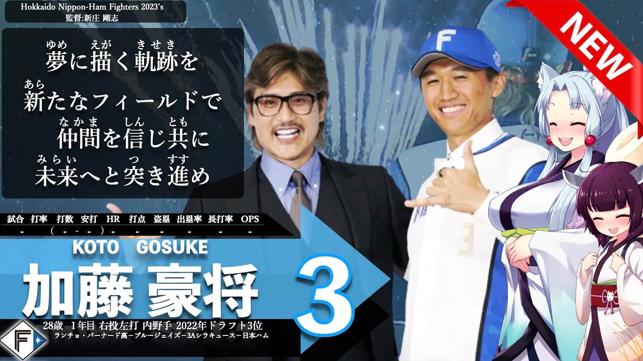 【2023年新応援歌】北海道日本ハムファイターズ(Feat.きりたん&イタコ)