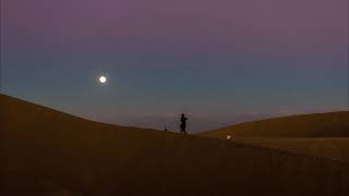 Time lapse moon Gran Canaria Dunes Maspalomas