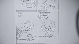 Gambar Komik 8 Halaman Bagian 2 / Halaman 3 dan 4 Berjudul We Love You So Happy