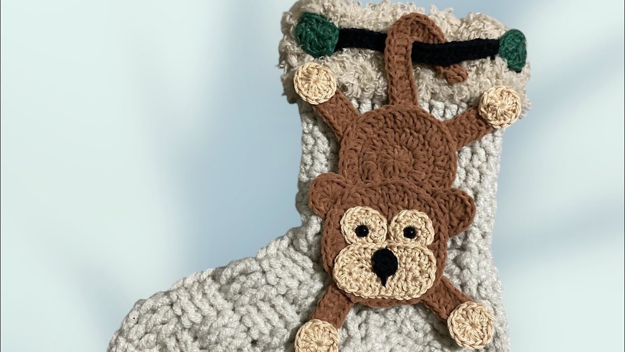 Maymun Motif Yapımı - Aplike Maymun Yapımı - Maymun Figür Yapımı