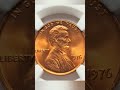 RARE 1976 PENNY VALUE #trending #coin #treasure #money #numismatics #penny #shorts