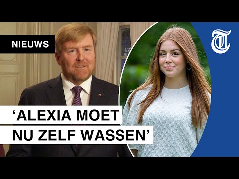 Koning over bijzonder moment: 'Amalia vindt dit heel spannend'