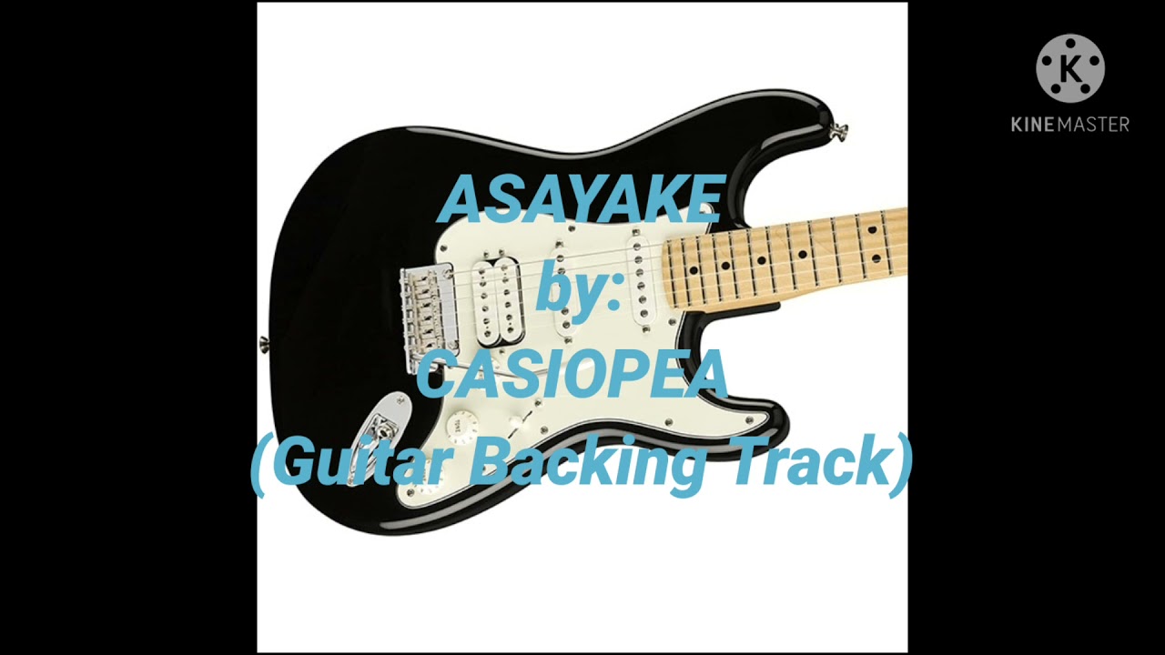CASIOPEA GUITAR KARAOKE オリジナル音源 ASAYAKE-CASIOPEA(Guitar Backing Track) - YouTube