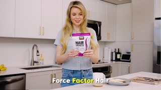 Get Thicker, Fuller Hair In As Little As Three Weeks With Force Factor Hair Growth Accelerator