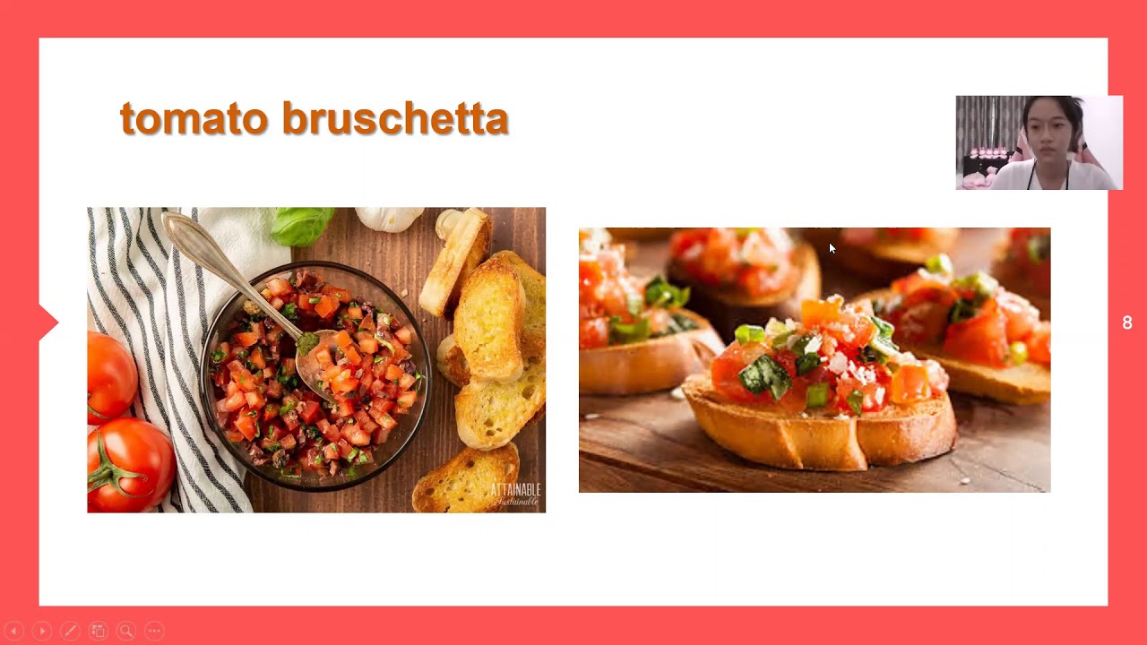 Tomato Bruschetta – ตำรับอาหารยุโรป โดย เกศราภรณ์ ใจอ่อน | สรุปเนื้อหาเมนู อาหาร ยุโรปล่าสุด