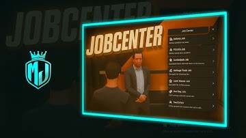 [FREE] 🏢 Clean Job Center System | GPS, Cooldown & Discord Logs | QBCore | MJ DEVELOPMENT